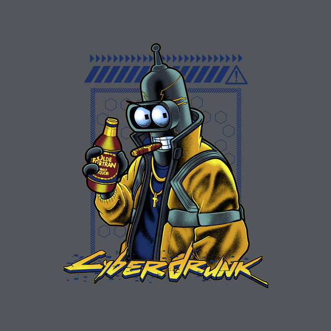 Cyberdrunk Bender-Mens-Long Sleeved-Tee-Astrobot Invention