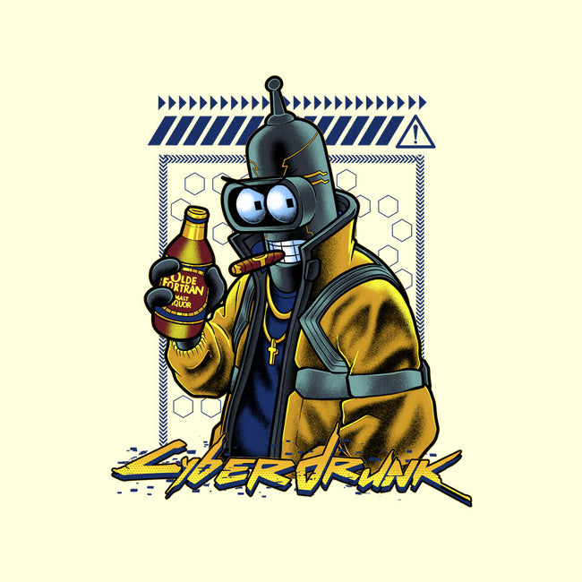 Cyberdrunk Bender-None-Fleece-Blanket-Astrobot Invention