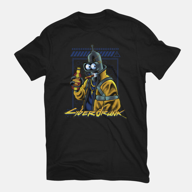 Cyberdrunk Bender-Mens-Premium-Tee-Astrobot Invention