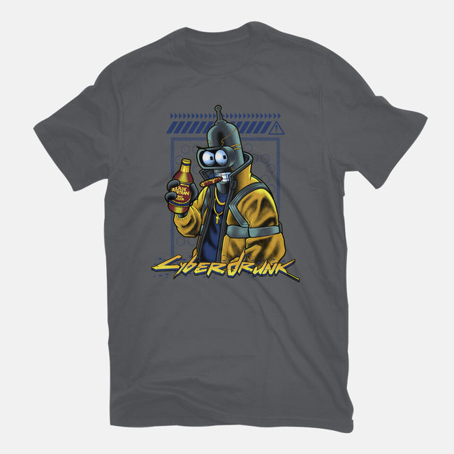 Cyberdrunk Bender-Mens-Heavyweight-Tee-Astrobot Invention