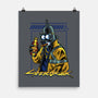 Cyberdrunk Bender-None-Matte-Poster-Astrobot Invention