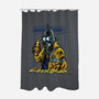 Cyberdrunk Bender-None-Polyester-Shower Curtain-Astrobot Invention