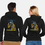 Cyberdrunk Bender-Unisex-Zip-Up-Sweatshirt-Astrobot Invention