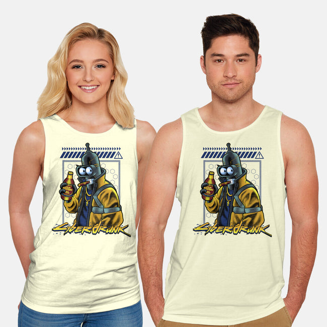 Cyberdrunk Bender-Unisex-Basic-Tank-Astrobot Invention