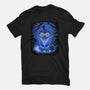 Derpy Blue Beast-Mens-Heavyweight-Tee-Astrobot Invention