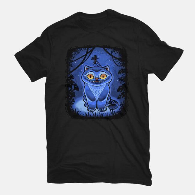 Derpy Blue Beast-Mens-Basic-Tee-Astrobot Invention