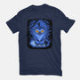 Derpy Blue Beast-Mens-Heavyweight-Tee-Astrobot Invention