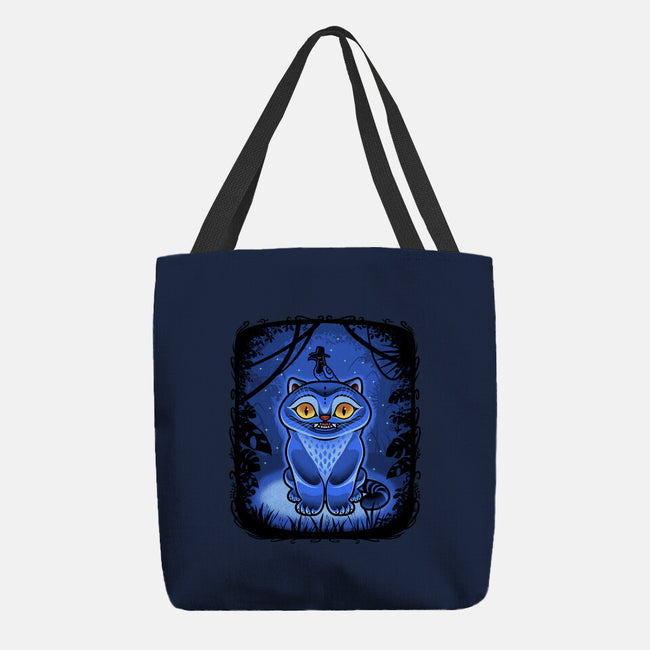 Derpy Blue Beast-None-Basic Tote-Bag-Astrobot Invention