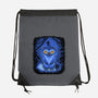 Derpy Blue Beast-None-Drawstring-Bag-Astrobot Invention