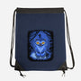 Derpy Blue Beast-None-Drawstring-Bag-Astrobot Invention