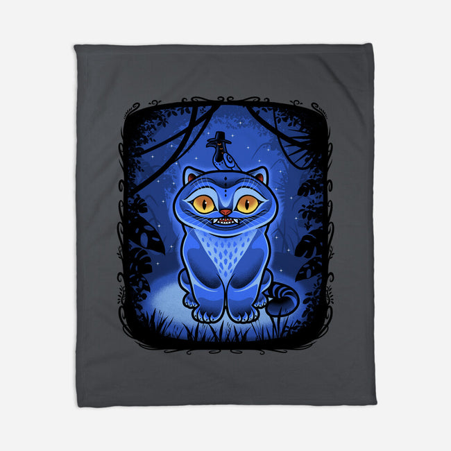 Derpy Blue Beast-None-Fleece-Blanket-Astrobot Invention