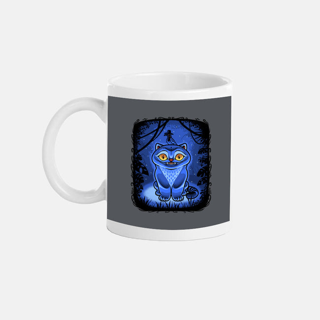 Derpy Blue Beast-None-Mug-Drinkware-Astrobot Invention