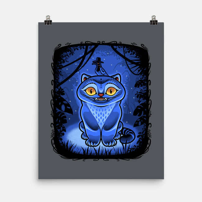 Derpy Blue Beast-None-Matte-Poster-Astrobot Invention