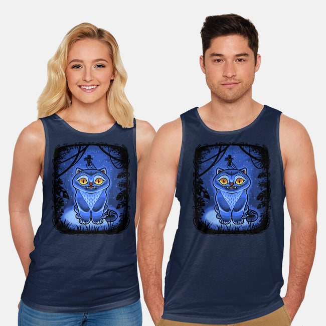 Derpy Blue Beast-Unisex-Basic-Tank-Astrobot Invention