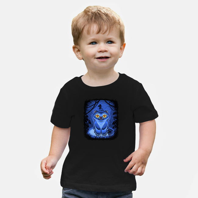 Derpy Blue Beast-Baby-Basic-Tee-Astrobot Invention