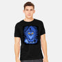 Derpy Blue Beast-Mens-Heavyweight-Tee-Astrobot Invention