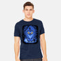 Derpy Blue Beast-Mens-Heavyweight-Tee-Astrobot Invention