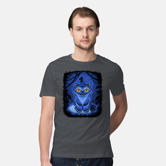 Derpy Blue Beast-Mens-Premium-Tee-Astrobot Invention