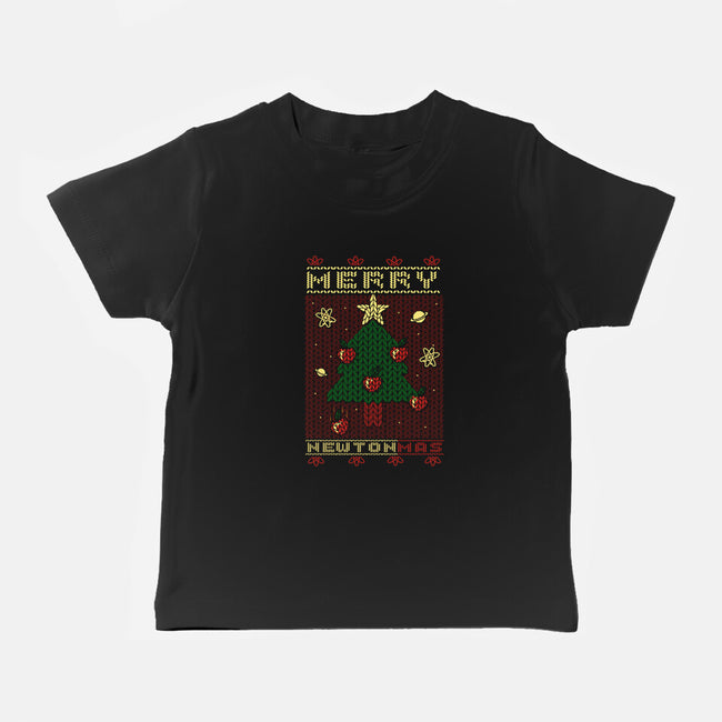 Merry Newtonmas-Baby-Basic-Tee-Umberto Vicente