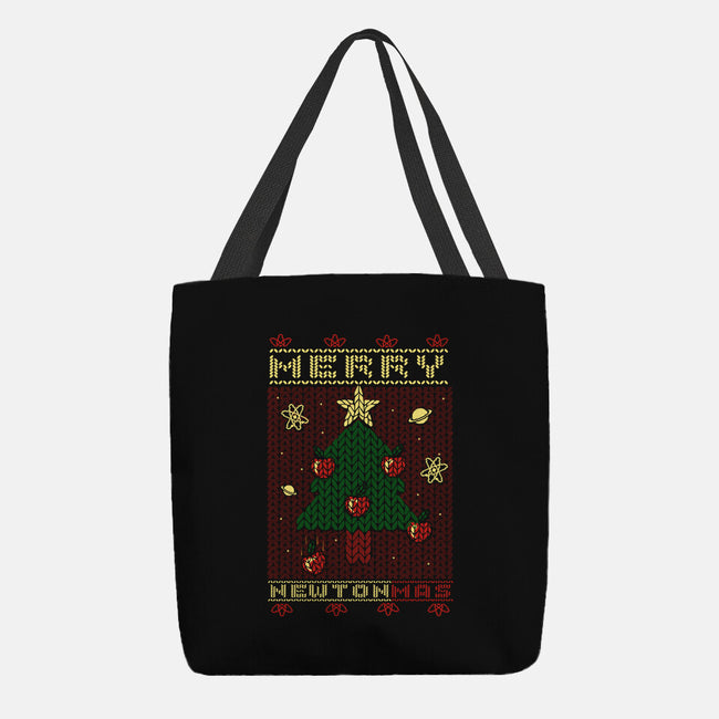 Merry Newtonmas-None-Basic Tote-Bag-Umberto Vicente