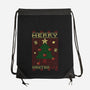 Merry Newtonmas-None-Drawstring-Bag-Umberto Vicente