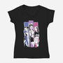 Glowing-Womens-V-Neck-Tee-paulagarcia