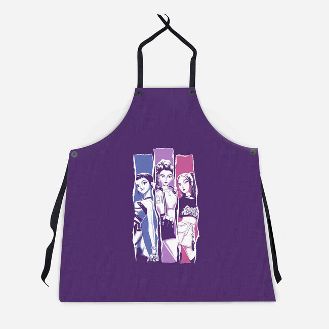 Glowing-Unisex-Kitchen-Apron-paulagarcia