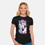 Glowing-Womens-Fitted-Tee-paulagarcia
