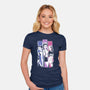 Glowing-Womens-Fitted-Tee-paulagarcia