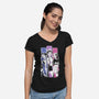 Glowing-Womens-V-Neck-Tee-paulagarcia