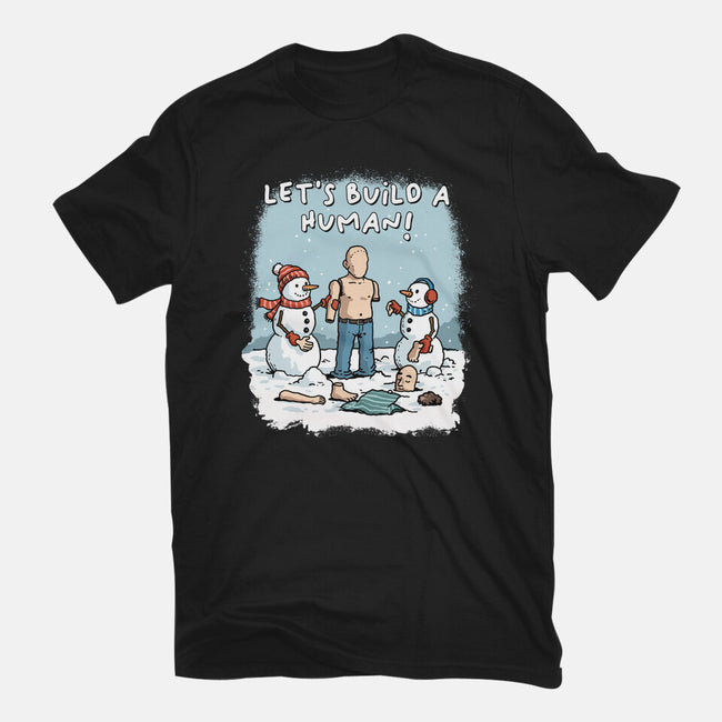 Let's Build A Human-Unisex-Basic-Tee-GoshWow