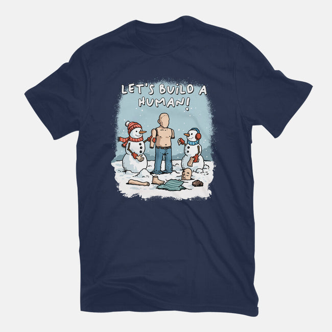 Let's Build A Human-Womens-Fitted-Tee-GoshWow