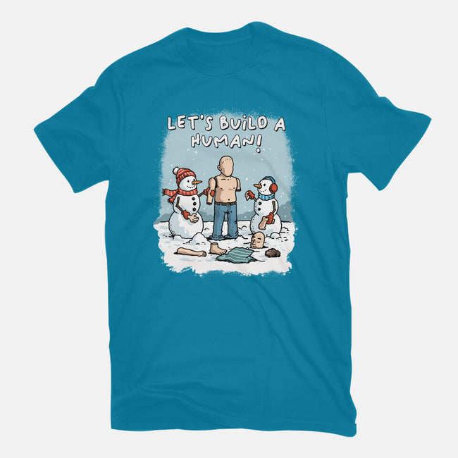 Let's Build A Human-Unisex-Basic-Tee-GoshWow