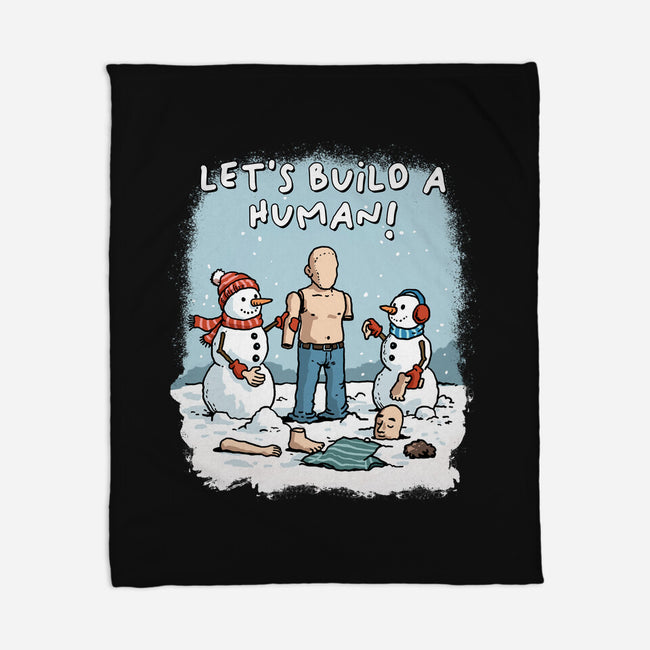 Let's Build A Human-None-Fleece-Blanket-GoshWow