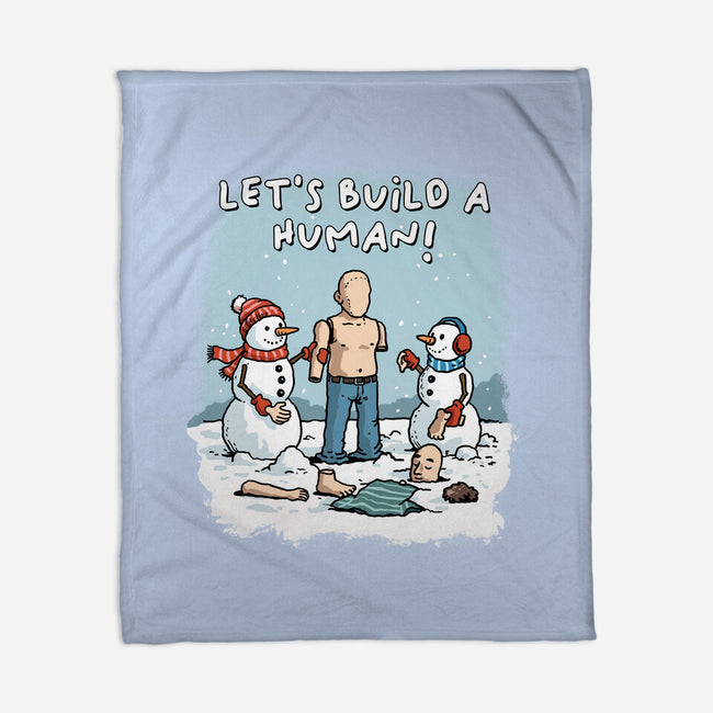 Let's Build A Human-None-Fleece-Blanket-GoshWow