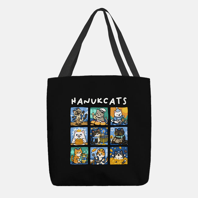 Hanukcats-None-Basic Tote-Bag-GoshWow