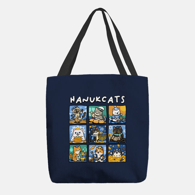 Hanukcats-None-Basic Tote-Bag-GoshWow