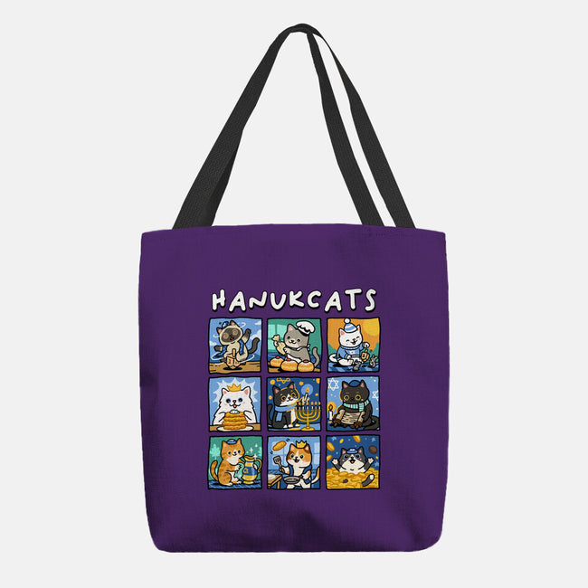Hanukcats-None-Basic Tote-Bag-GoshWow