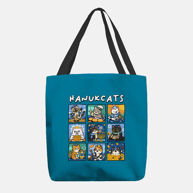 Hanukcats-None-Basic Tote-Bag-GoshWow