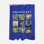 Hanukcats-None-Polyester-Shower Curtain-GoshWow