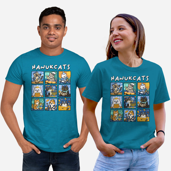 Hanukcats-Unisex-Basic-Tee-GoshWow