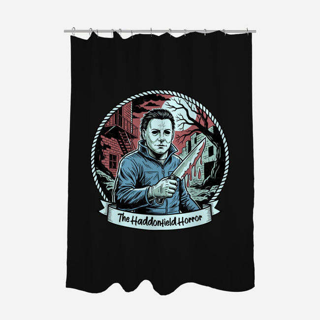 Badge Of Horror-None-Polyester-Shower Curtain-P1yu5h