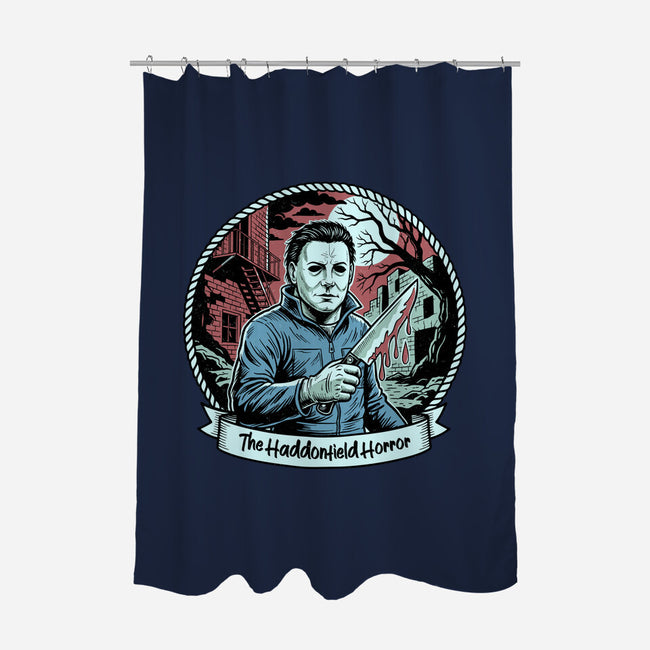 Badge Of Horror-None-Polyester-Shower Curtain-P1yu5h