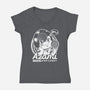 Azami Pop Candy-Womens-V-Neck-Tee-demonigote