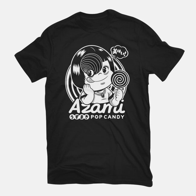 Azami Pop Candy-Womens-Fitted-Tee-demonigote