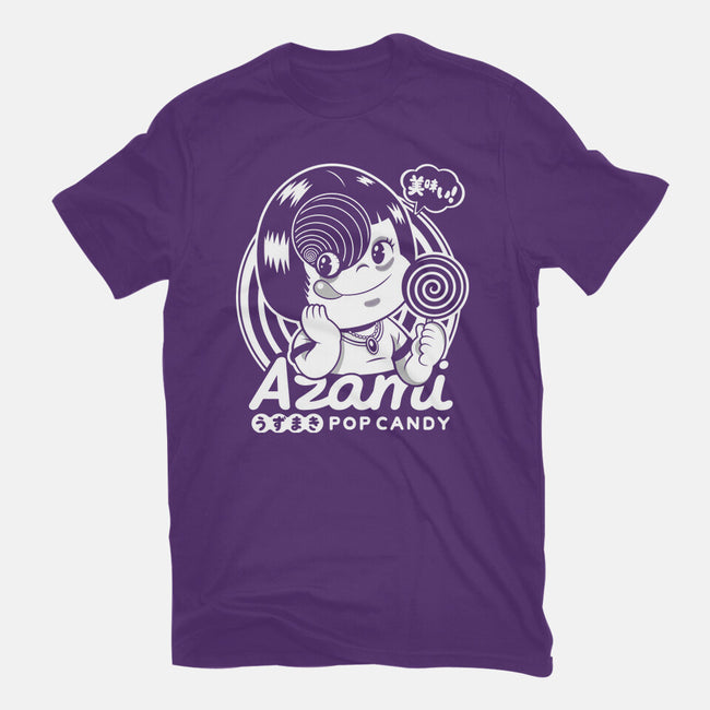 Azami Pop Candy-Womens-Fitted-Tee-demonigote