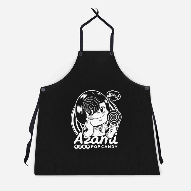 Azami Pop Candy-Unisex-Kitchen-Apron-demonigote