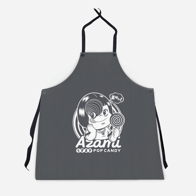 Azami Pop Candy-Unisex-Kitchen-Apron-demonigote