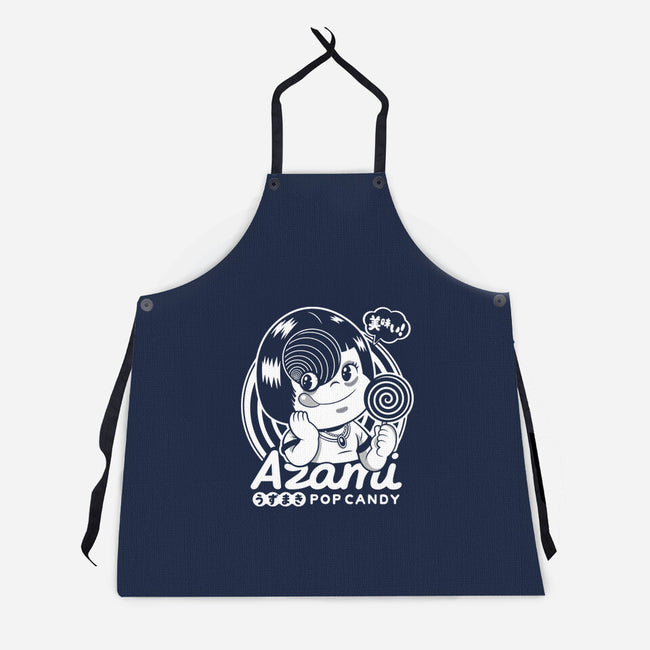 Azami Pop Candy-Unisex-Kitchen-Apron-demonigote