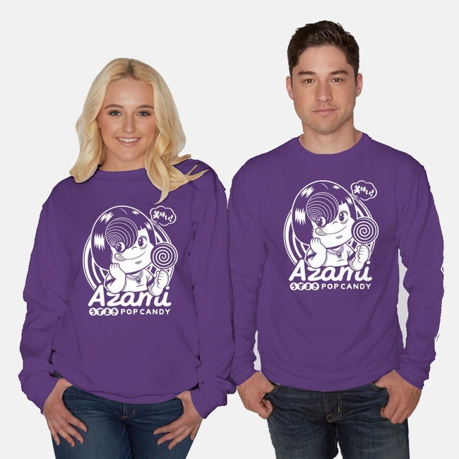 Azami Pop Candy-Unisex-Crew Neck-Sweatshirt-demonigote